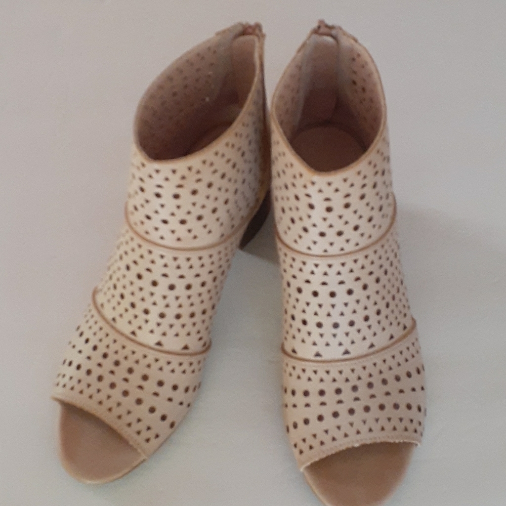 Rampage open toe shoe boot